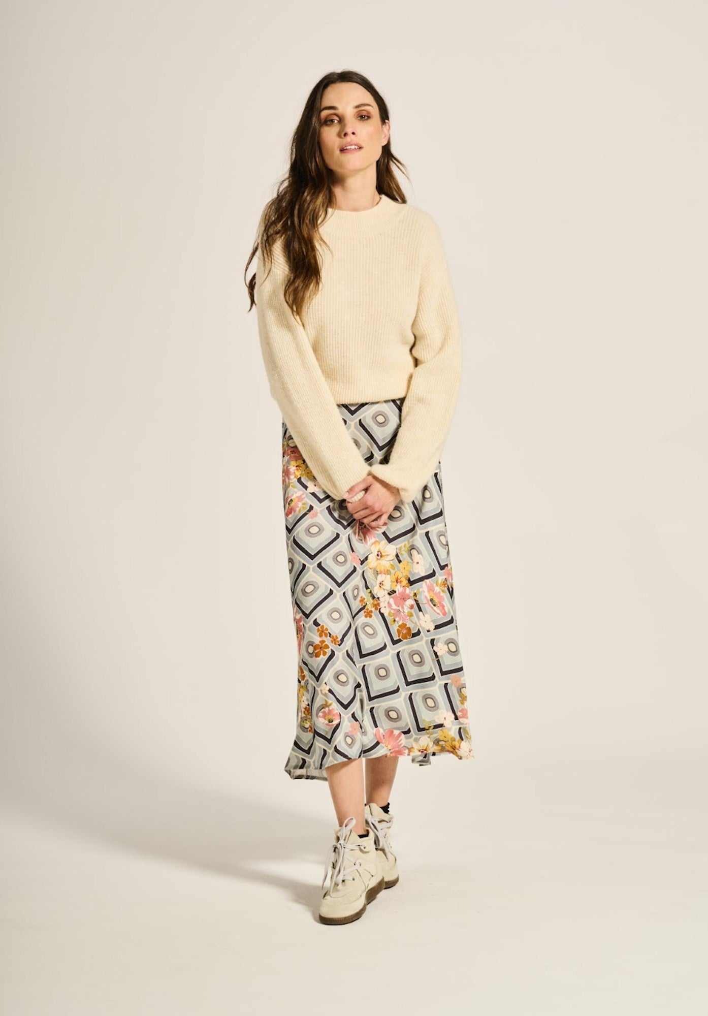 Realisation Heart Print Slip Skirt ハート | ethicsinsports.ch